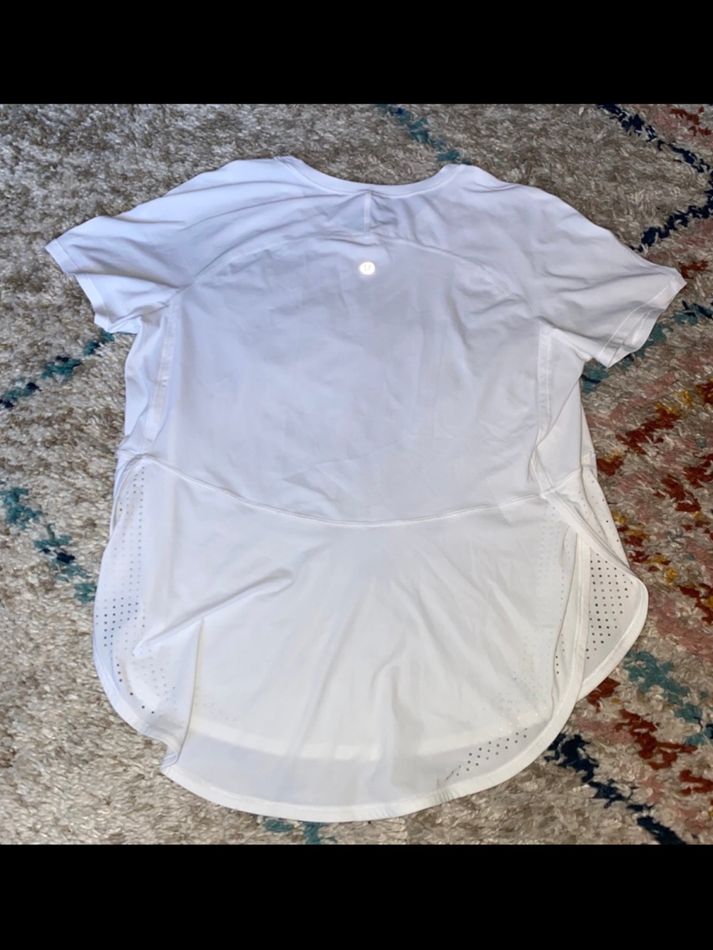 lululemon athletica White Short-Sleeve Performance Tee